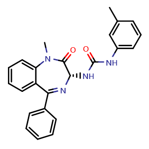 Chemical structure of L-365260 , CAS 118101-09-0, AChemBlock AD264510