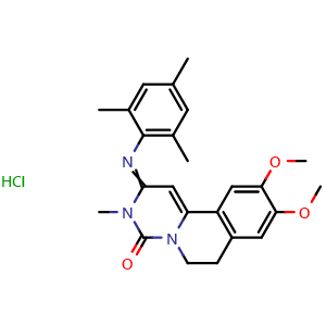 Chemical structure of Trequinsin hydrochloride , CAS 78416-81-6, AChemBlock AD264532