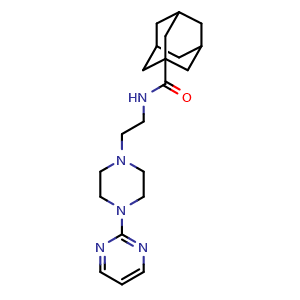 Chemical structure of Adatanserin , CAS 127266-56-2, AChemBlock AD264536