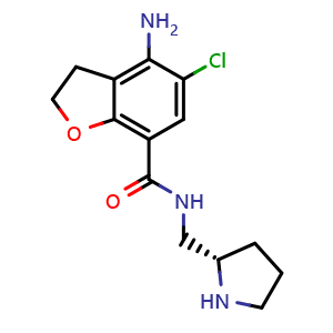 Chemical structure of ADR-851 free base , CAS 138559-56-5, AChemBlock AD264537