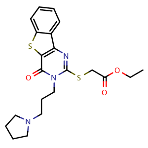 Chemical structure of CM037 , CAS 896795-60-1, AChemBlock AD264546
