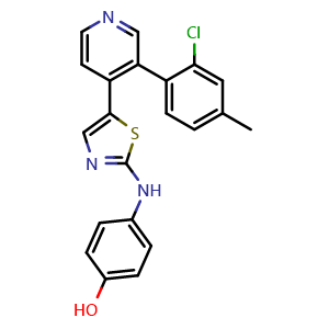 Chemical structure of CRT-0105950 , CAS 1661845-86-8, AChemBlock AD264547