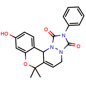 Chemical structure of Inflachromene , CAS 908568-01-4, AChemBlock AD264554