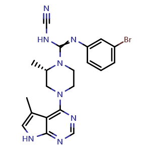 Chemical structure of LIMK-IN-22j , CAS 1116571-01-7, AChemBlock AD264557