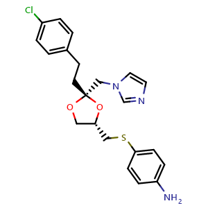 Chemical structure of Azalanstat , CAS 143393-27-5, AChemBlock AD264584