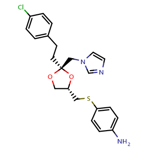 Chemical structure of iso-Azalansta , CAS 143393-29-7, AChemBlock AD264585