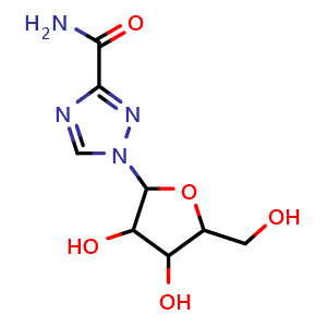 Chemical structure of Levovirin , CAS 206269-27-4, AChemBlock AD264600