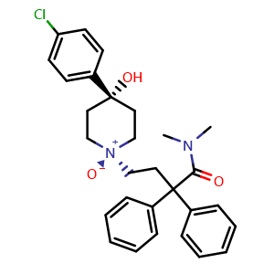 Chemical structure of Loperamide oxide , CAS 106900-12-3, AChemBlock AD264603