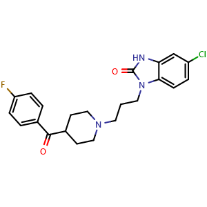 Chemical structure of Milenperone , CAS 59831-64-0, AChemBlock AD264604