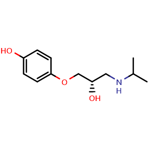 Chemical structure of (±)-Prenalterol , CAS 57526-81-5, AChemBlock AD264609