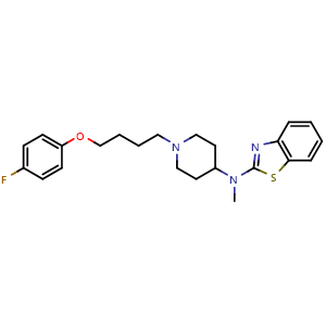 Chemical structure of R 56865 , CAS 104606-13-5, AChemBlock AD264610