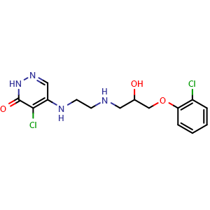 Chemical structure of Ridazolol , CAS 83395-21-5, AChemBlock AD264612