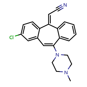 Chemical structure of Rilapine , CAS 79781-95-6, AChemBlock AD264613