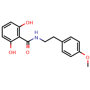 Chemical structure of Riparin III , CAS 112356-54-4, AChemBlock AD264615