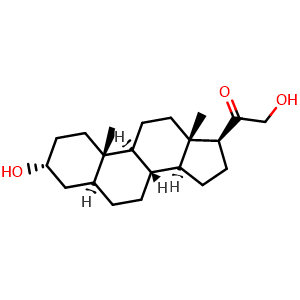 3alpha,21-Dihydroxy-5alpha-pregnan-20-one