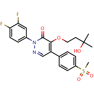 Chemical structure of ABT-963 , CAS 266320-83-6, AChemBlock AD264628