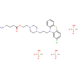 Chemical structure of BL-1020 Mesylate , CAS 916898-61-8, AChemBlock AD264647