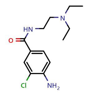 Chemical structure of Declopramide , CAS 891-60-1, AChemBlock AD264667