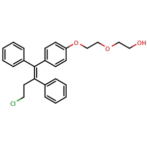 Chemical structure of Fispemifene , CAS 341524-89-8, AChemBlock AD264682