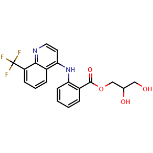 Chemical structure of Floctafenine , CAS 23779-99-9, AChemBlock AD264683