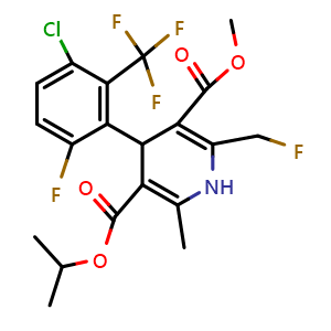 Chemical structure of FPL-62129 , CAS 95445-79-7, AChemBlock AD264685
