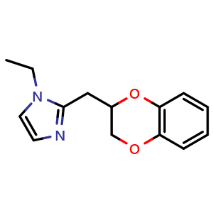 Chemical structure of Imiloxan , CAS 81167-16-0, AChemBlock AD264695