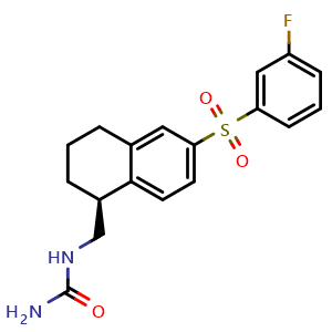 Chemical structure of (Iso)-Landipirdine , CAS 1000308-09-7, AChemBlock AD264703