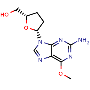 Chemical structure of Metacavir , CAS 120503-45-9, AChemBlock AD264707