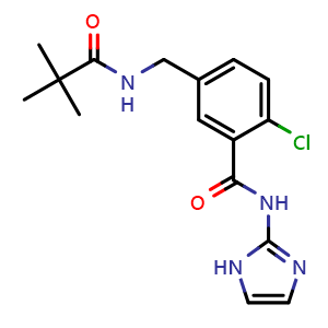 Chemical structure of mPGES-1 Inhibitor-1 , CAS 1381846-21-4, AChemBlock AD264711