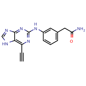 Chemical structure of Nek2-IN-5 , CAS 1507367-00-1, AChemBlock AD264714