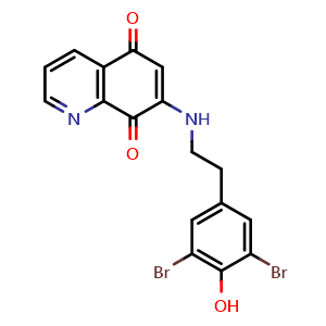 Chemical structure of NSC668394 , CAS 382605-72-3, AChemBlock AD264716