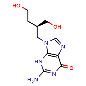 Chemical structure of Omaciclovir , CAS 124265-89-0, AChemBlock AD264718
