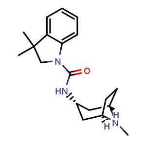 Chemical structure of Ricasetron , CAS 117086-68-7, AChemBlock AD264736