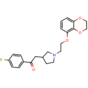 Chemical structure of S 16924 , CAS 734513-52-1, AChemBlock AD264739