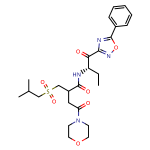 Chemical structure of SAR-114137 , CAS 537706-31-3, AChemBlock AD264742