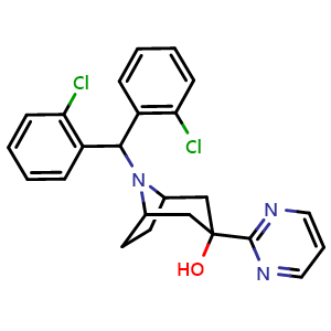 Chemical structure of SCH-486757 , CAS 524019-25-8, AChemBlock AD264749