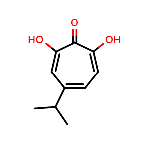 Chemical structure of beta-Thujaplicinol , CAS 4356-35-8, AChemBlock AD264754