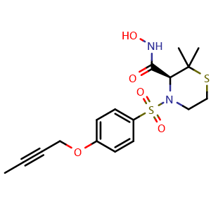 Chemical structure of TMI-1 , CAS 287403-39-8, AChemBlock AD264759