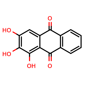 Chemical structure of Anthragallol , CAS 602-64-2, AChemBlock AD264786