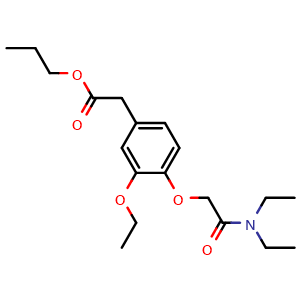 Chemical structure of AZD 3043 , CAS 579494-66-9, AChemBlock AD264790