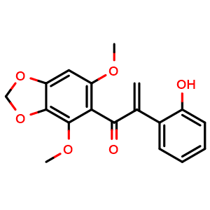 Chemical structure of Biliatresone , CAS 1801433-90-8, AChemBlock AD264793