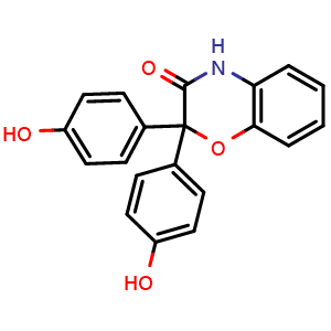 Chemical structure of Bisoxatin , CAS 17692-24-9, AChemBlock AD264794