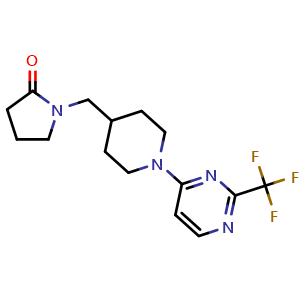 Chemical structure of BMY-21502 , CAS 123259-91-6, AChemBlock AD264796