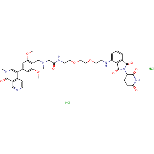 Chemical structure of dBRD9 HCl , CAS 2341840-98-8, AChemBlock AD264818