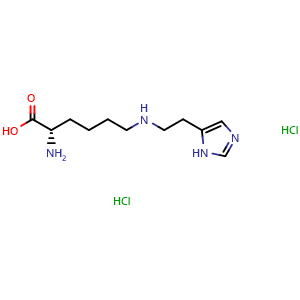 Chemical structure of Gizzerosine HCl , CAS 103548-49-8, AChemBlock AD264836