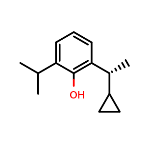 Chemical structure of Cipepofol , CAS 1637741-58-2, AChemBlock AD264842