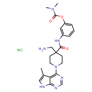 Chemical structure of LX-7101 hydrochloride , CAS 1374644-80-0, AChemBlock AD264853