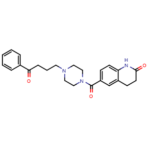 Chemical structure of OPC 8490 free base , CAS 106752-32-3, AChemBlock AD264864