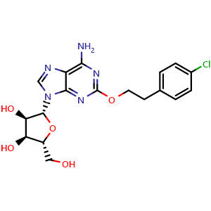 Chemical structure of Sonedenoson , CAS 131865-88-8, AChemBlock AD264878
