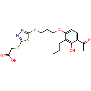 Chemical structure of YM 16638 , CAS 104073-72-5, AChemBlock AD264888
